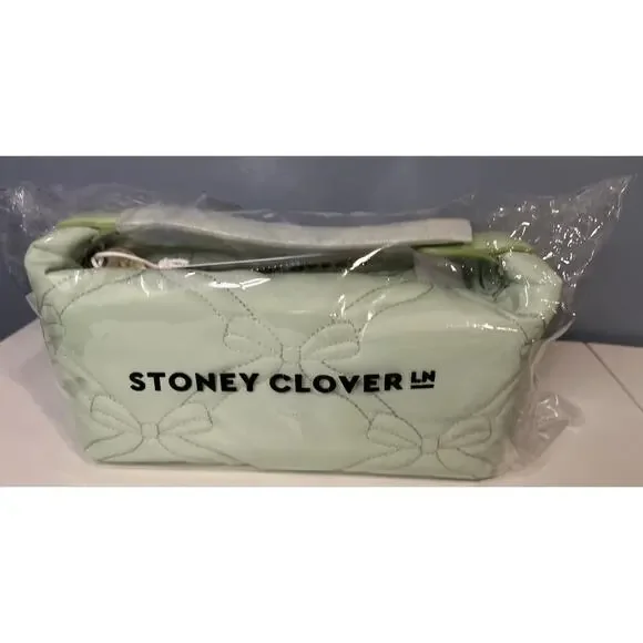 NWT Stoney Clover Lane Toiletry Bag in Pistachio - Picture 11 of 12